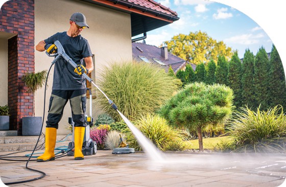Floor Pressure cleaning